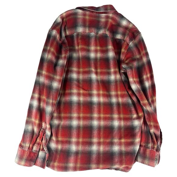 PENDLETON Flannel Button Down Long Sleeve Shirt Thomas Kay Plaid Mens M Medium - Picture 2 of 3